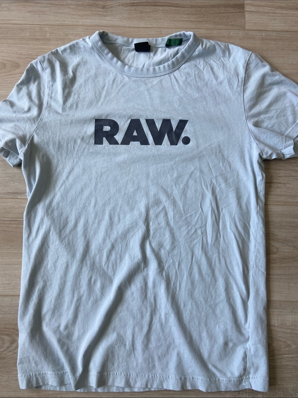 G-Star Men’s White RAW. Logo Tee